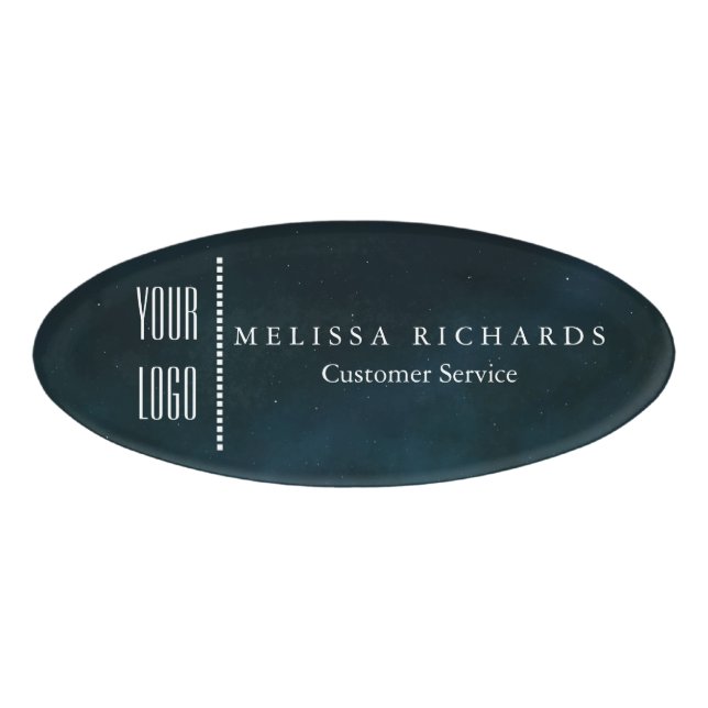 Personalized Small Name Badge (Front)