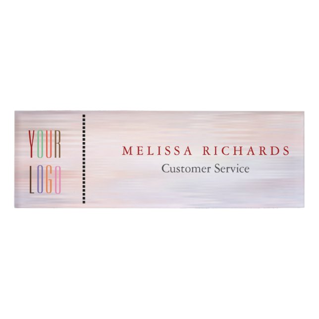 Personalized Small Name Badge (Front)