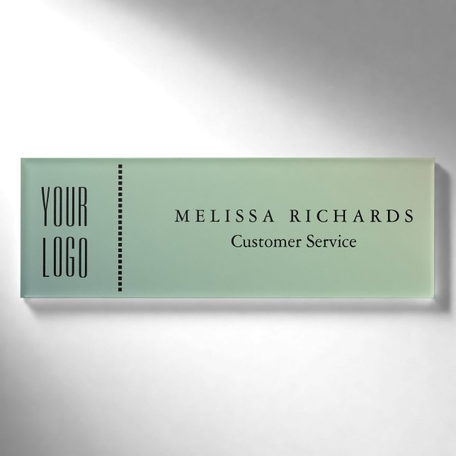 Personalized Small Name Badge (Front)