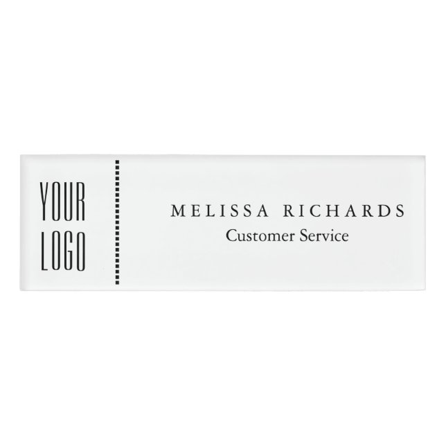 Personalized Small Name Badge (Front)