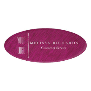Personalized Small Name Badge