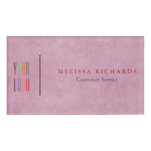 Personalized Small Name Badge