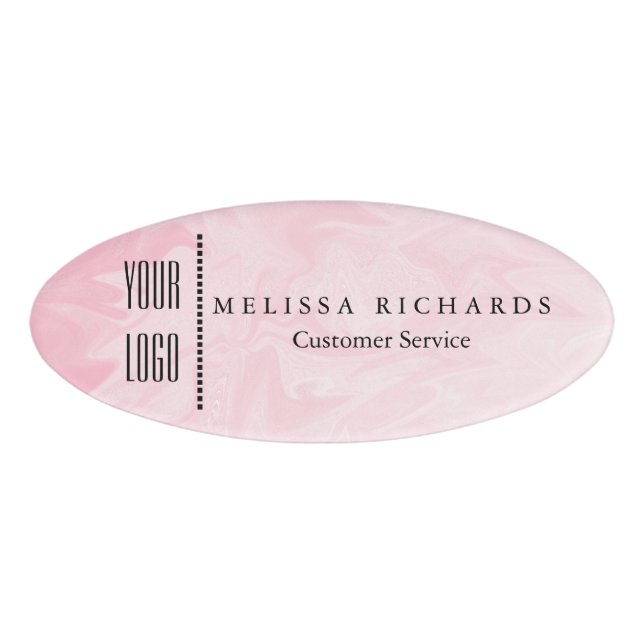 Personalized Small Name Badge (Front)