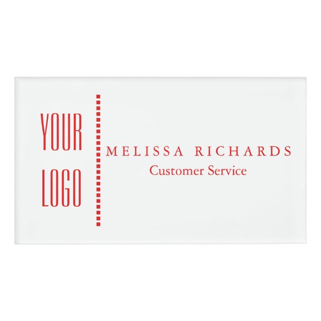 Personalized Small Name Badge (Front)
