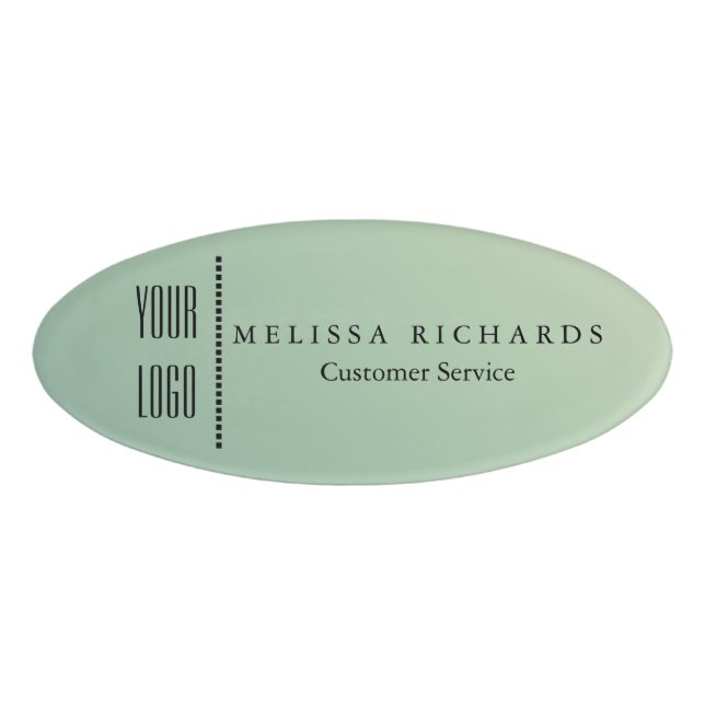 Personalized Small Name Badge (Front)
