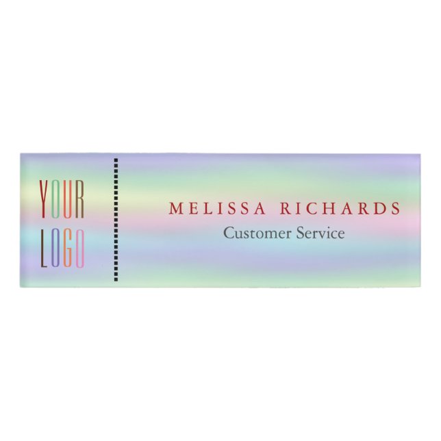 Personalized Small Name Badge (Front)