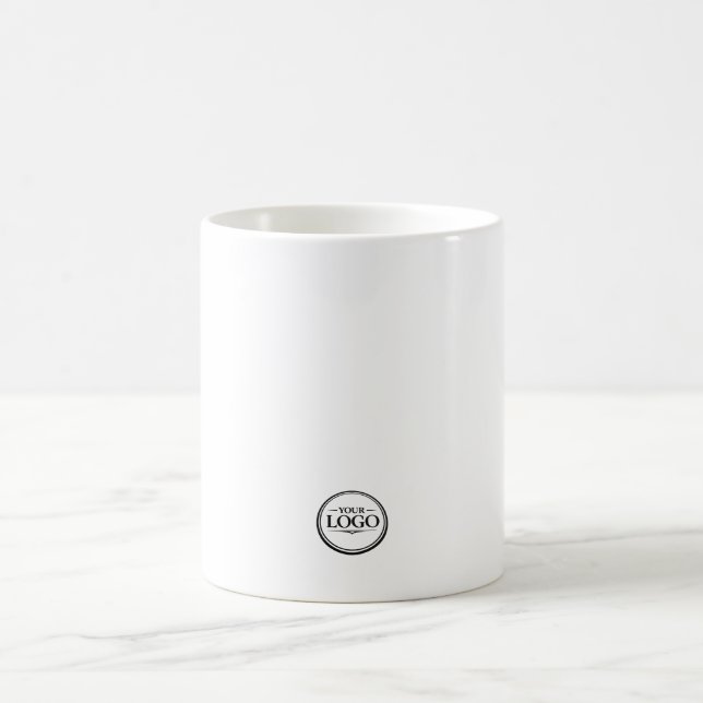 Personalized Small single logo Mug (Center)