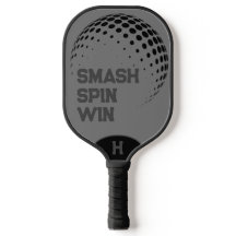 Personalized Smash, Spin, Win Grey