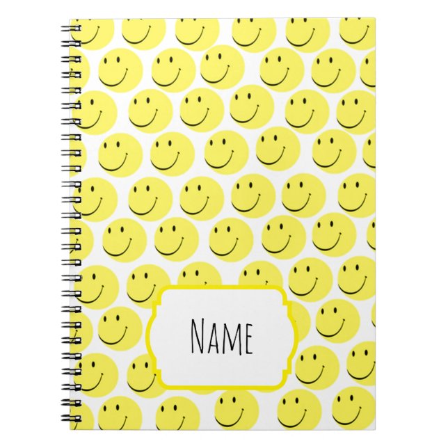 Personalized Smile! Notebook (Front)