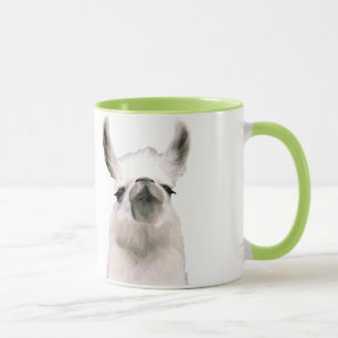 Personalized Snooty Snobby Llama Mug