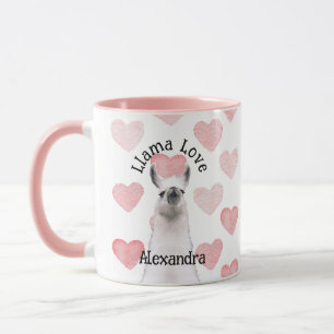 Personalized Snooty Snobby Llama Mug