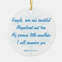 Personalized Snowflake Ornament