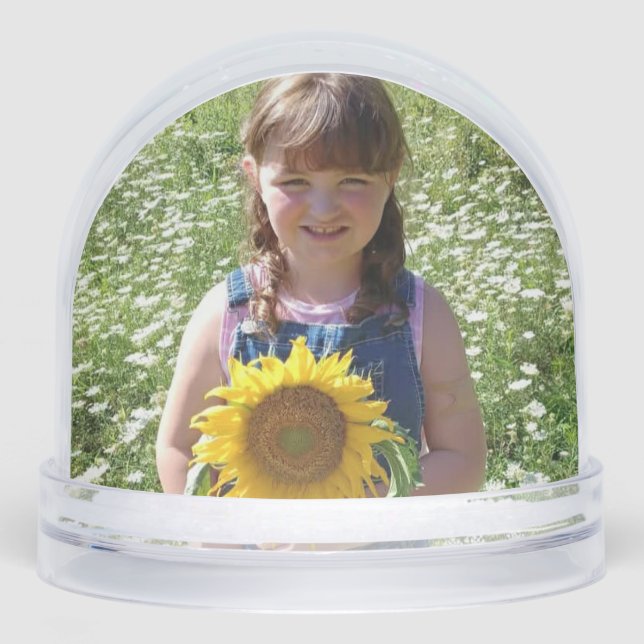 Personalized  snowglobe (Front)