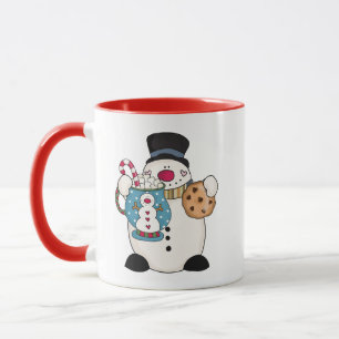 Personalized Snowman Mug