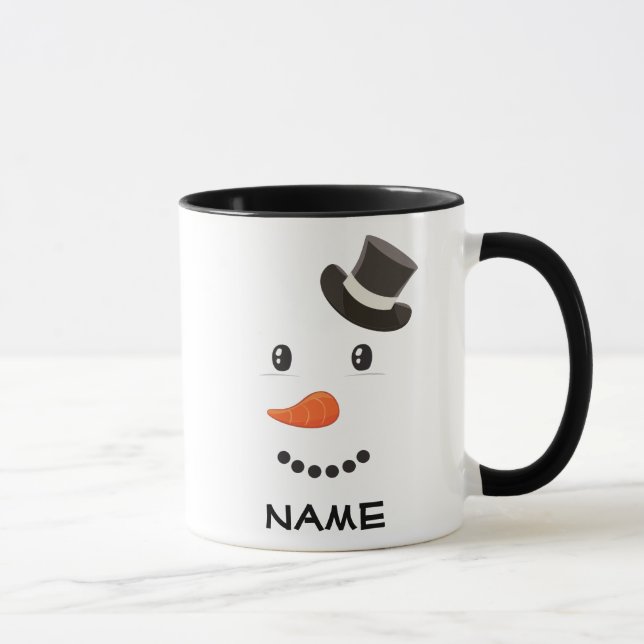 Personalized Snowman Mug (Right)