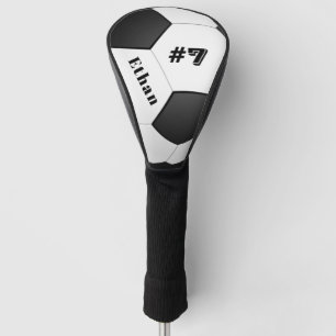Personalized Soccer Ball Football Golf Head Cover