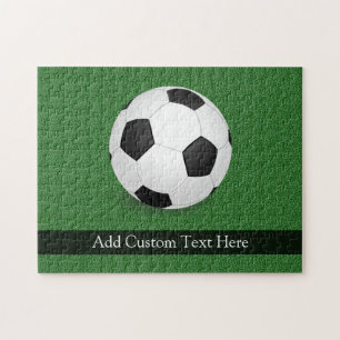 Personalized Soccer Ball Jigsaw Puzzle