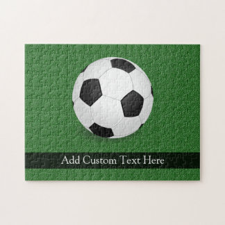 Personalized Soccer Ball Jigsaw Puzzle