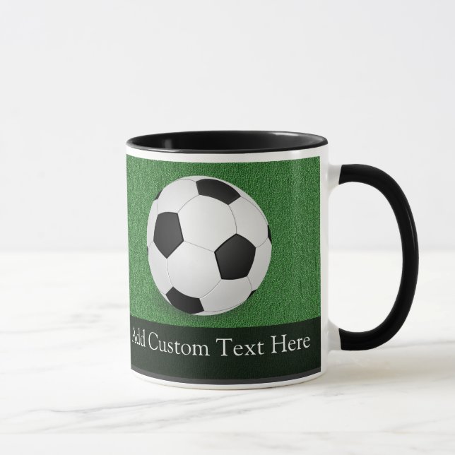 Personalized Soccer Ball Mug (Right)