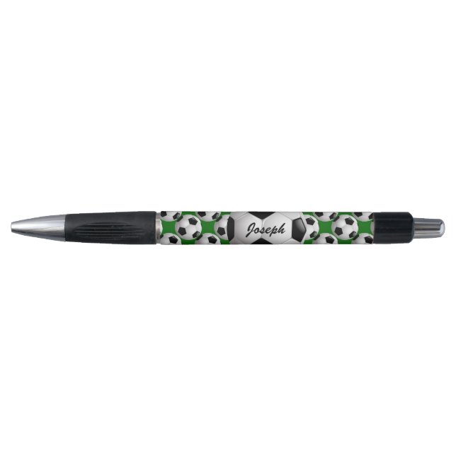 Personalized Soccer Ball on Football Pattern Pen (Front)