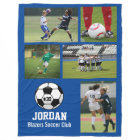 Personalized Soccer Ball Photo Collage Name # Team