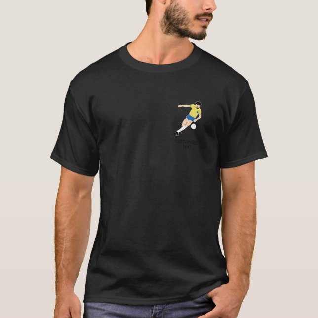 Personalized Soccer Fans T-Shirt (Front)