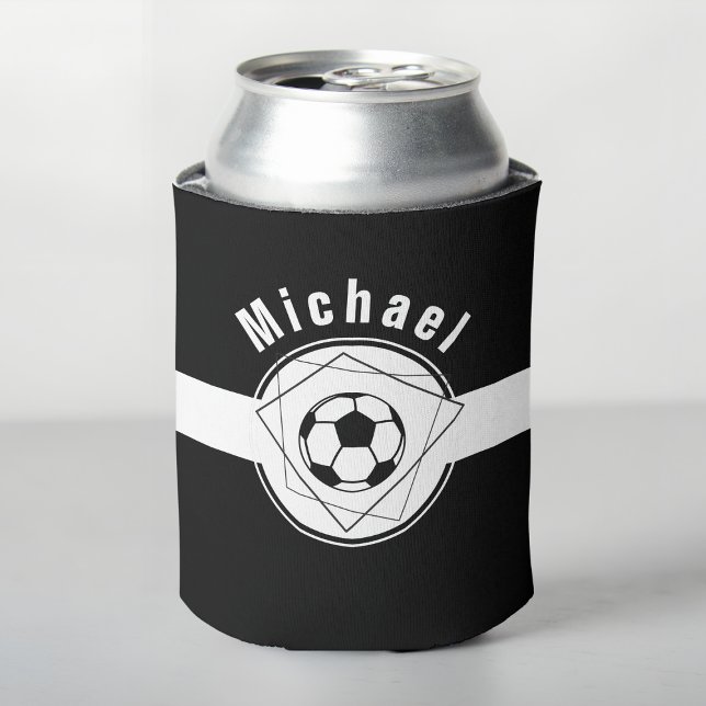 Personalized Soccer Football Player Goalie Gift Can Cooler (Creator Uploaded)