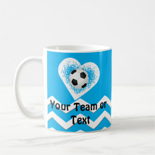 Personalized Soccer Gifts for Players Your Text Coffee Mug