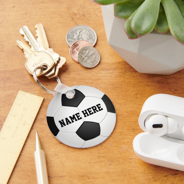 Personalized Soccer Gifts for Team Players Keychain (Desk)