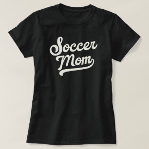 Personalized Soccer Mom Custom Jersey Number T-Shirt
