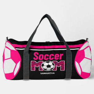 Personalized Soccer Mom Name Mother's Day Duffle Bag