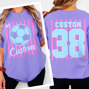 Personalized Soccer Name & Number front and back T-Shirt