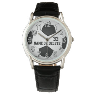 Personalized Soccer Watches for Men, Women, Kids