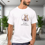 Personalized Social Media Instagram Pet Influencer T-Shirt<br><div class="desc">When your best friend is everyone's best friend! Pet influencer personalized shirts so all your dogs fans can keep up with your insta famous pet star. Whether trips to the dog park, local pet store, or pet business shows and marketing campaigns, these professional social media shirts are perfect to show...</div>