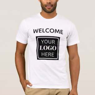 Personalized Social Media QR code Business Event T-Shirt