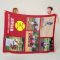 Personalized Softball 5 Photo Collage Name Team #
