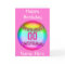 PERSONALIZED Softball Birthday Card, Name, Number
