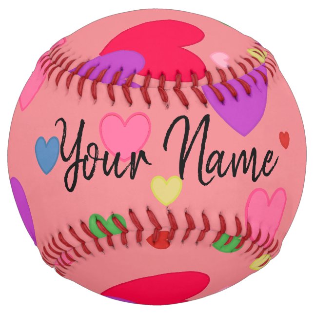 Personalized Softball by HAMbyWG (Front)