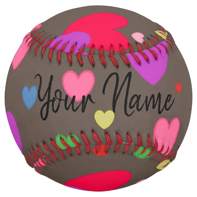 Personalized Softball by HAMbyWG (Front)
