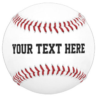 PERSONALIZED  SOFTBALL CUSTOM BASEBALL