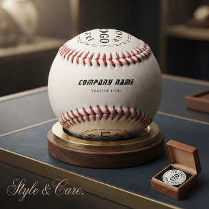 Personalized Softball Featuring Your Custom Design