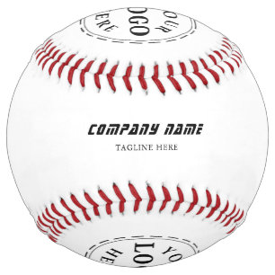 Personalized Softball Featuring Your Custom Design