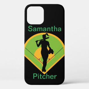 Personalized Softball iPhone / iPad case