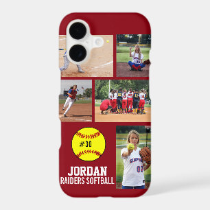 Personalized Softball Photo Collage Name Team