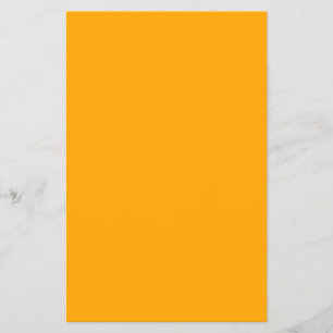 Personalized Solid Orange Flyer for Any Occasion