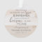 Personalized Someone In Heaven Acrylic Ornament
