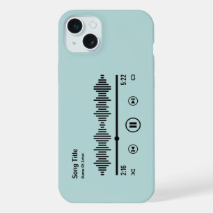 Personalized Song Album Music Lover iPhone 15 Plus Case