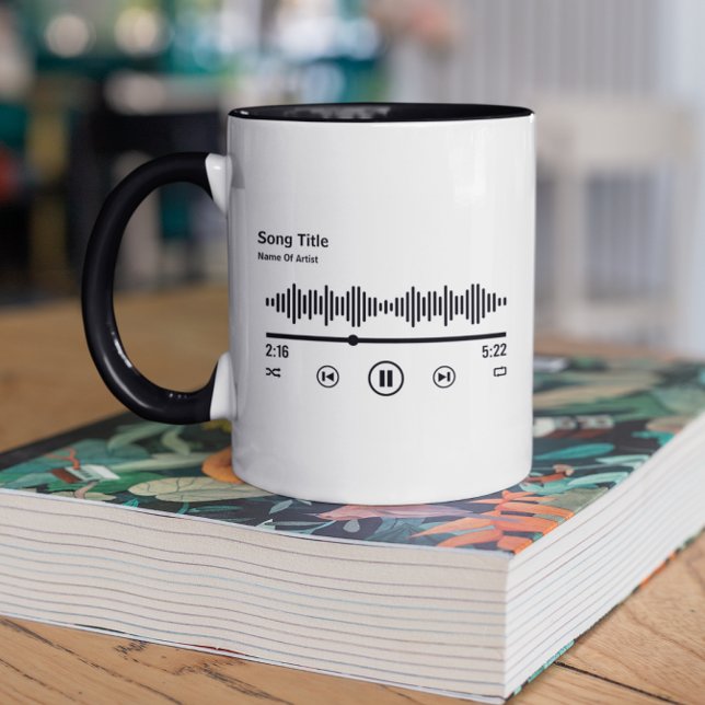 Personalized Song Album Music Lover  Mug (Creator Uploaded)