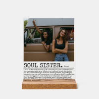 Personalized Soul Sister Definition With Photo