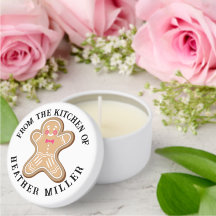 Personalized Soy Wax Candle Favour